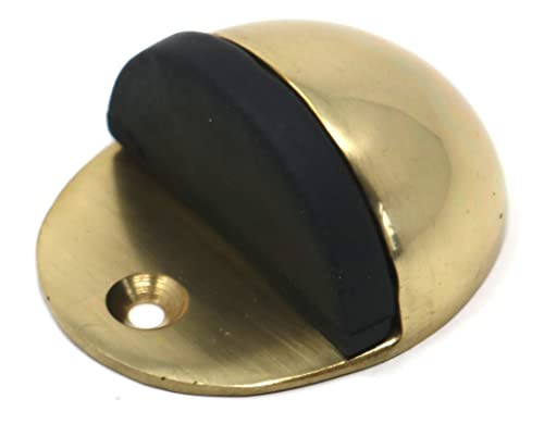 fiXte Halbmond-Türstopper, massives Messing, oval, Bodenmontage, 50 mm fiXte Halbmond-Türstopper, massives Messing, oval, Bodenmontage, 50 mm von fiXte