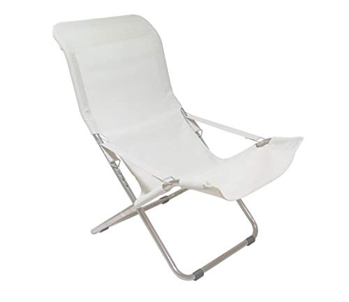 fiam Liege Fiesta Aluminium und textilene cod. 027TX BI Weiss von fiam