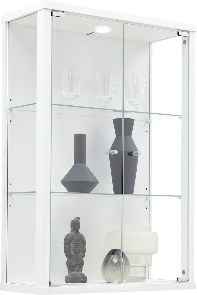 fif möbel Vitrine OPTIMA Hängevitrine/Glasvitrine 2x Glastür,perfekt für Sammler,Sammlervitrine von fif möbel