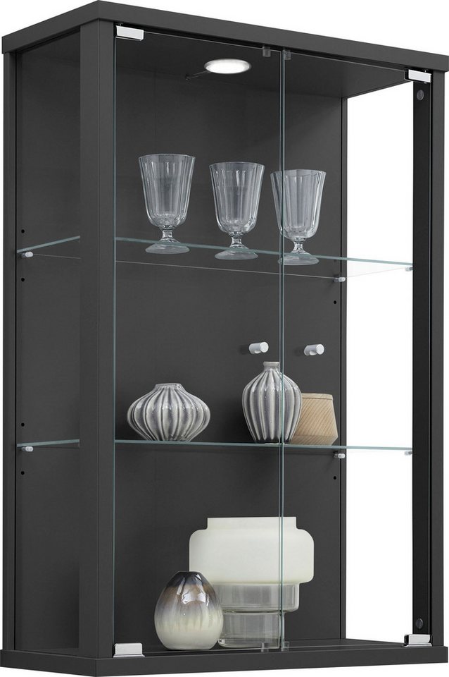 fif möbel Vitrine OPTIMA Hängevitrine/Glasvitrine 2x Glastür,perfekt für Sammler,Sammlervitrine von fif möbel