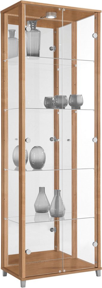 fif möbel Vitrine OPTIMA Standvitrine, Vitrinenschrank, Glasvitrine, Sammlervitrine, LED von fif möbel