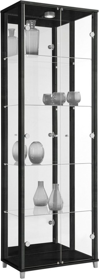 fif möbel Vitrine OPTIMA Standvitrine, Vitrinenschrank, Glasvitrine, Sammlervitrine, LED von fif möbel