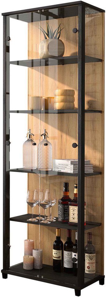 fif möbel Vitrine OPTIMA Standvitrine, Vitrinenschrank, Glasvitrine, Sammlervitrine von fif möbel