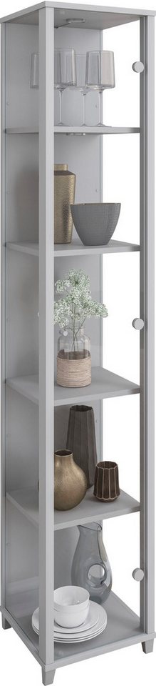 fif möbel Vitrine OPTIMA Standvitrine, Vitrinenschrank, Glasvitrine, Sammlervitrine von fif möbel
