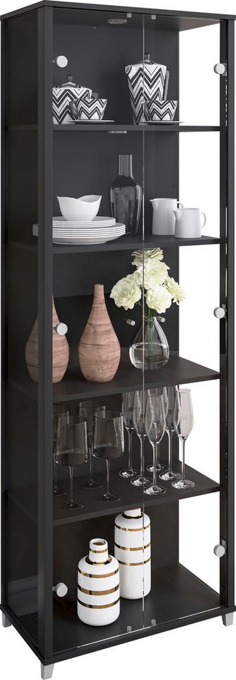 fif möbel Vitrine OPTIMA Standvitrine, Vitrinenschrank, Glasvitrine, Sammlervitrine von fif möbel
