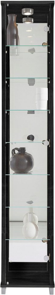 fif möbel Vitrine OPTIMA Standvitrine/Glasvitrine 1x Glastür,perfekt für Sammler,Sammlervitrine von fif möbel
