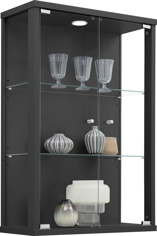 fif möbel Vitrine OPTIMA Hängevitrine/Glasvitrine 2x Glastür,perfekt für Sammler,Sammlervitrine von fif möbel