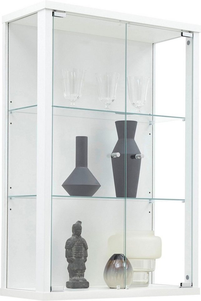 fif möbel Vitrine OPTIMA Hängevitrine/Glasvitrine 2x Glastür,perfekt für Sammler,Sammlervitrine von fif möbel