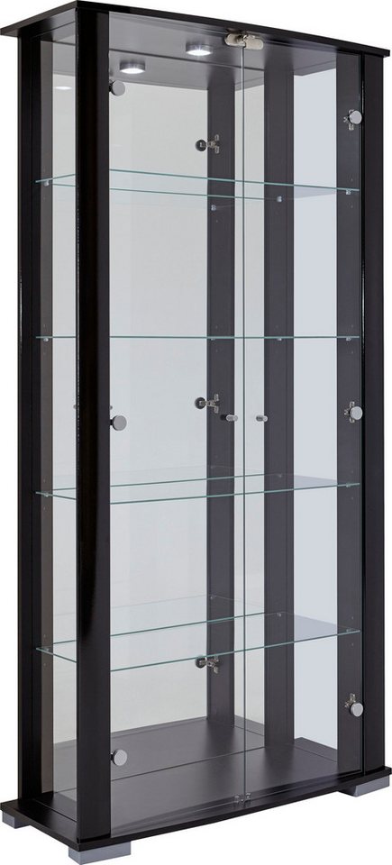 fif möbel Vitrine STELLA Standvitrine/Glasvitrine 2x Glastür,perfekt für Sammler,Sammlervitrine von fif möbel