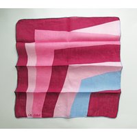 1950S-60S Sechs Passende Erin O'dell Cotton Taschentücher, Handrollierter Saum/ Abstrakt/stoff Textilien Mod Baumwolle 1950S-60S Sechs Passende Erin O'dell Cotton Taschentücher, Handrollierter Saum/ Abstrakt/stoff Textilien Mod Baumwolle von fifisfinds