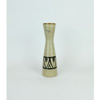 Ferdi Keramik Mid Century Vase 50Er Jahre Abstraktes Dekor Modell-Nr. 1031/25 von fiftieshomestyle