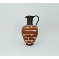 Große Vase Krugvase Von Ilkra Dekor Palermo 50Er Jahre Modell-Nr. 52/35 von fiftieshomestyle