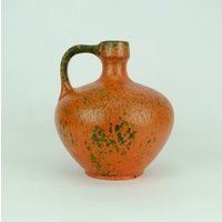 Ruscha Vase Dekor Vulkano Vulcano Kurt Tschörner 60Er Jahre Modell-Nr. 340 von fiftieshomestyle