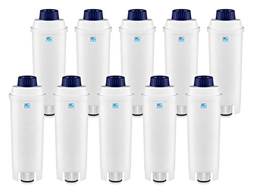 10 Wasserfilter Filterpatronen ersetzt Filterpatrone DLSC002 SER3017 5513292811 kompatibel mit Kaffeemaschine Delonghi BCO EC ESAM ECAM ETAM EPAM Dinamica Eletta Magnifica PrimaDonna EcoDecalk 10 Wasserfilter Filterpatronen ersetzt Filterpatrone DLSC002 SER3017 5513292811 kompatibel mit Kaffeemaschine Delonghi BCO EC ESAM ECAM ETAM EPAM Dinamica Eletta Magnifica PrimaDonna EcoDecalk von filterportal