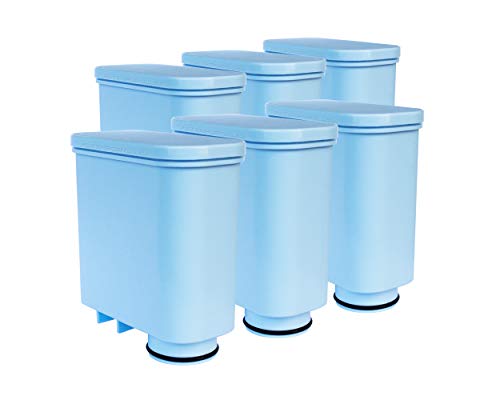 filterportal 6er-Pack Wasserfilter kompatibel mit Kaffeemaschinen Philips Saeco AquaClean CA6903 00, 01, 10, 22 GranBaristo, Incanto, Intelia Deluxe, PicoBaristo, Exprelia, Xelsis von filterportal
