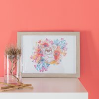 Art Print "Tobi Flowers" - Limited Edition von findMeCharacters