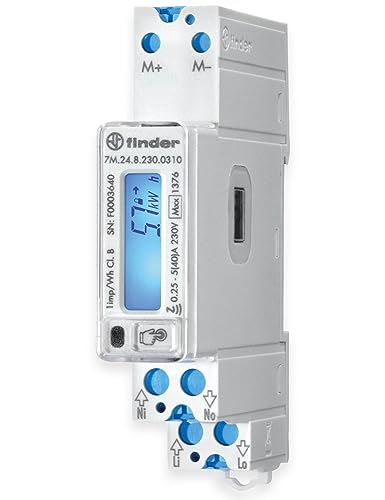 Finder 7M.24.8.230.0310 Wechselstromzaehler digital 40A MID-konform: Ja 1St. von finder