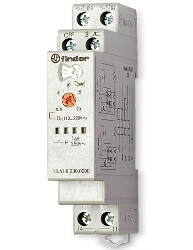 Finder Serie 13 - Elektronisch modularer Stromstoßschalter 1no 16a 4 Funktion von finder