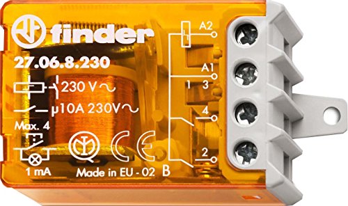 Finder Serie 27 – Relais Halbputz Switch 3 Sector 230 VAC von finder