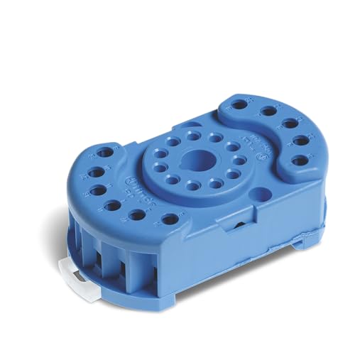 Finder Serie 90 – Sockel Octal A Schraube klemmen blau von finder