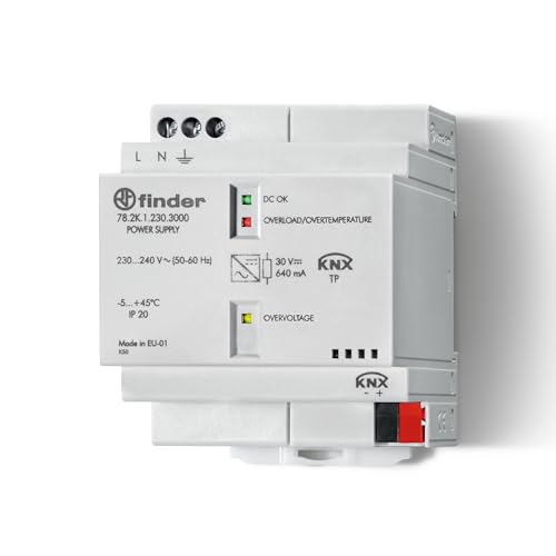 Schaltnetzteil für KNX Systeme mit Ausgang 30V DC - 640mA Serie 78 von finder