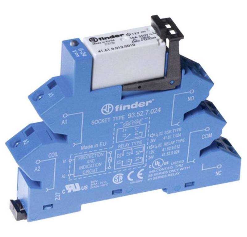 finder Relais-Modul Finder 38.11.7.024.0050 Koppelrelais 24 V/DC 16 A 1 Wechsler 1 St., (38.11.7.024.0050) von finder