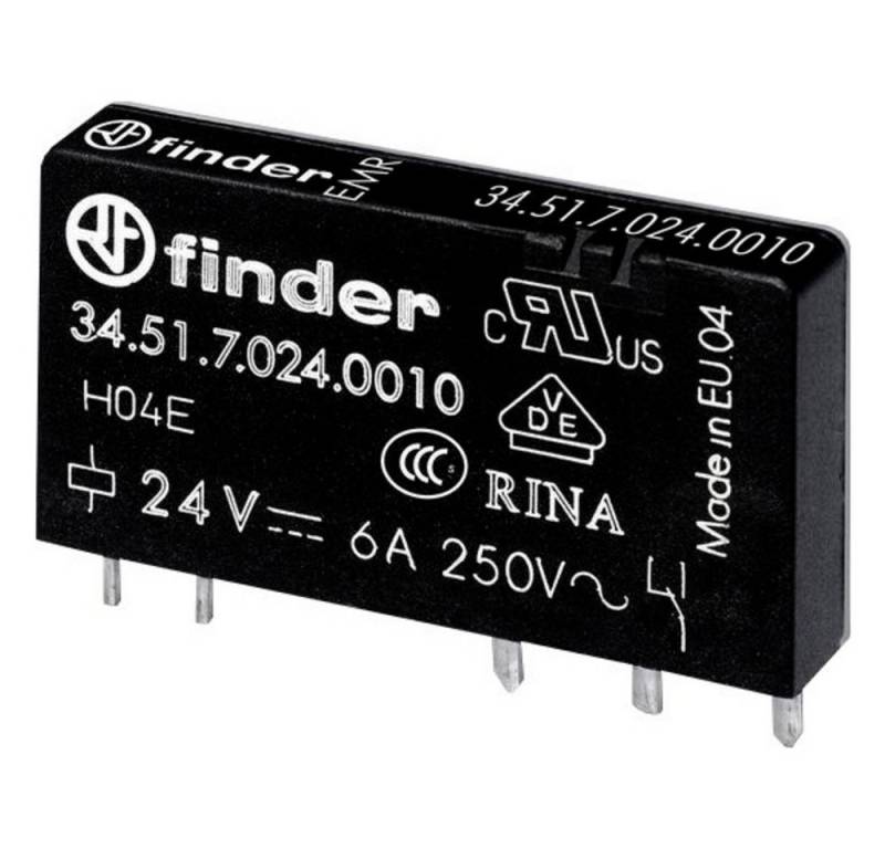 finder Zeitrelais Finder 40.52.8.230.4000 Relais 250 V/AC, 400 V/AC 1 St., (40.52.8.230.4000) von finder