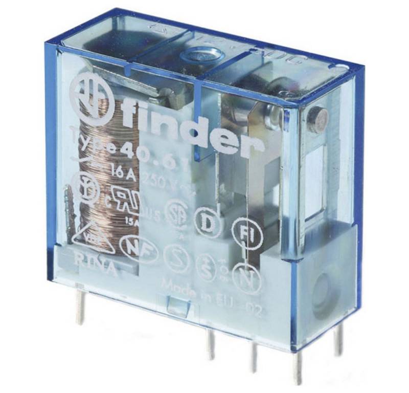 finder Zeitrelais Finder 40.61.9.048.4000 Relais 250 V/AC, 400 V/AC 1 St., (40.61.9.048.4000) von finder