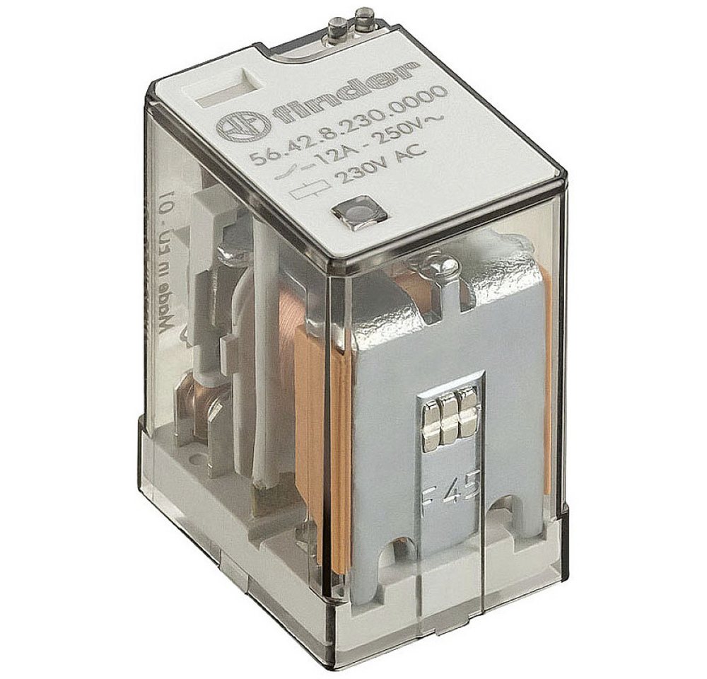 finder Zeitrelais Finder 56.42.8.230.0000 Printrelais 230 V/AC 12 A 2 Wechsler 1 St., (56.42.8.230.0000) von finder