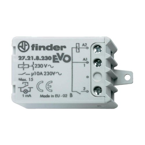 finder serie 27 Stromstoß-Schalter Unterputz 27.21.8.230.0000 1 Schließer 230 V/AC 10A 2300 VA 1St von finder