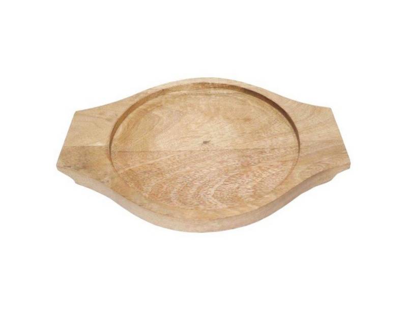 finehomegarden Tablett Holztablett Tablett Mangoholz natur 31x23cm H2cm Dekotablett, Mangoholz, (1-tlg), Kerzentablett Kezentablett von finehomegarden