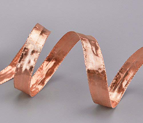 3 m x 15 mm Dekoband GLOSSY ROSA GOLD Glanzband metallic Schleifenband mit Draht Rosa-Gold glänzend Geschenkband Weihnachten Drahtkantenband 3 m x 15 mm Dekoband GLOSSY ROSA GOLD Glanzband metallic Schleifenband mit Draht Rosa-Gold glänzend Geschenkband Weihnachten Drahtkantenband von finemark
