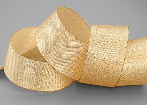3 m x 40 mm Brokatband AMADEUS GOLD Schleifenband mit Webkanten Metallic Dekoband Geschenkband glänzend Brokat Lurex Hochzeit Weihnachten Basteln Deko Band Lurexband Weihnachtsband 3 m x 40 mm Brokatband AMADEUS GOLD Schleifenband mit Webkanten Metallic Dekoband Geschenkband glänzend Brokat Lurex Hochzeit Weihnachten Basteln Deko Band Lurexband Weihnachtsband von finemark