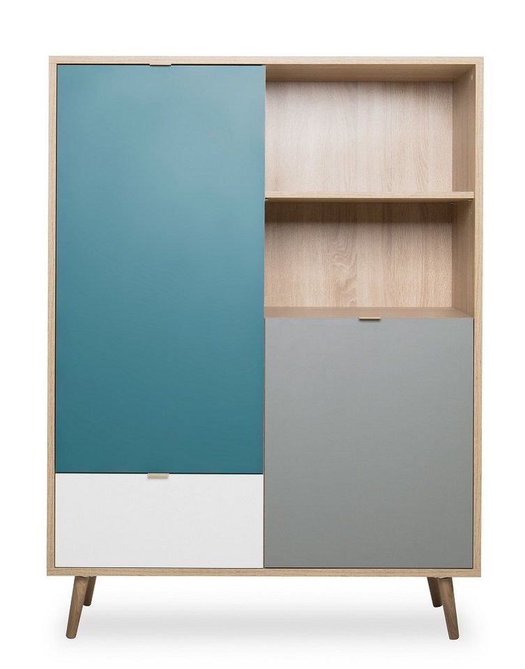 Finori Highboard Highboard Kommode Cuba, Skandinavisch von Finori