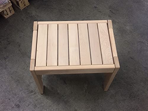 Saunabank Kiefer Gr. I: LBH 50x35x40cm von FinTec