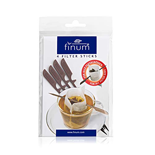 Finum 4 Filter Sticks, Teefilterhalter von finum
