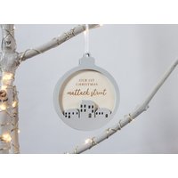 Mein Erstes Weihnachten, Benutzerdefinierte Ornament, Weihnachtsschmuck, Brautschmuck, Paar Geschenk Für Freundin von firastudio