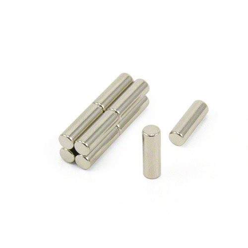 N42 Neodym Magnet Für Kunst, Kunsthandwerk, Modellherstellung, Diy, Hobbys, Wissenschaft - 4mm Dia x 12,5mm Dicke - 0,72kg Zug - Pack von 100 von first4magnets