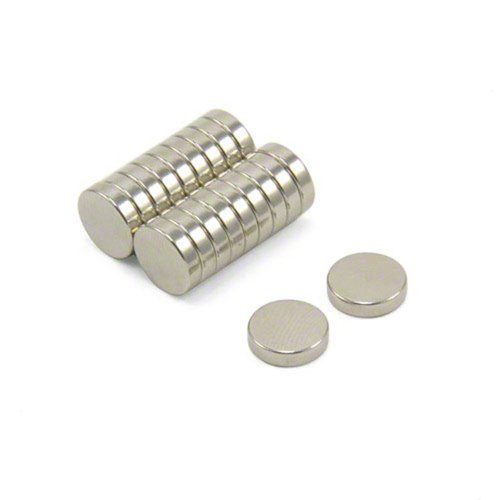 N42 Neodym Magnet Für Kunst, Handwerk, Modellherstellung, Diy, Hobbys, Wissenschaft - 10mm Durchmesser x 2,5mm Dick - 1,4kg Zug - Pack von 20 von first4magnets