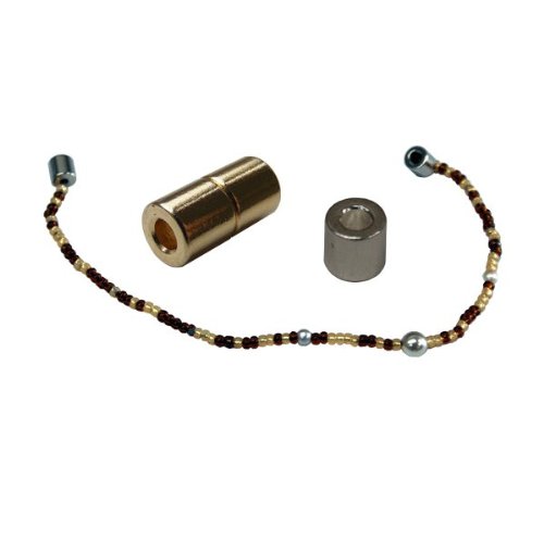 Sicherer und Sicherer Silbermagnetischer Schmuckverschluss Für Halsketten und Armbänder - 5mm Durchmesser x 5mm Dick - 0,66kg Zug - 1 Paar von first4magnets