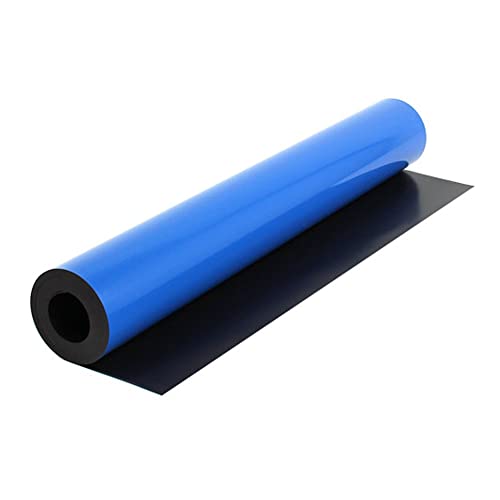 First4magnets MF620(BU)-1X5M blauer flexibler Magnetbogen (590 breit x 0,85mm dick x laufender Meter) (5m Länge) von first4magnets