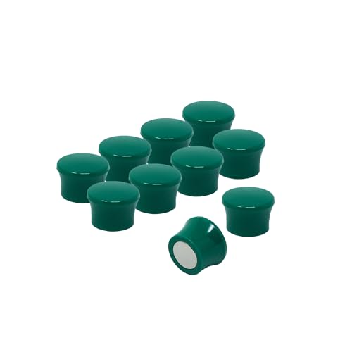 Kleine Hochleistungs -Green -Memo -Brettmagnete Für Kühlschrank, Whiteboard, Notizbordpack Von 50 von first4magnets