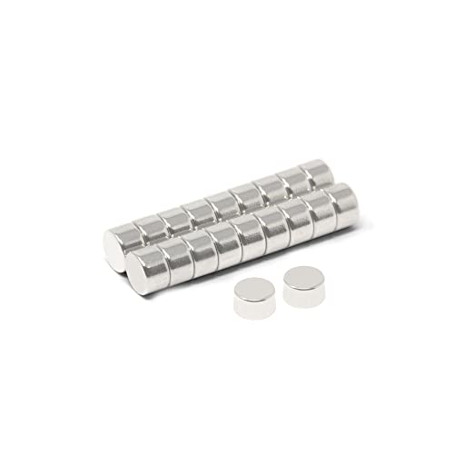 1,46 cm Durchmesser x 0,3 cm Dicke N42 Neodym-Magnet – 1,46 kg Zugkraft – lizenziertes Material (20 Stück) von first4magnets
