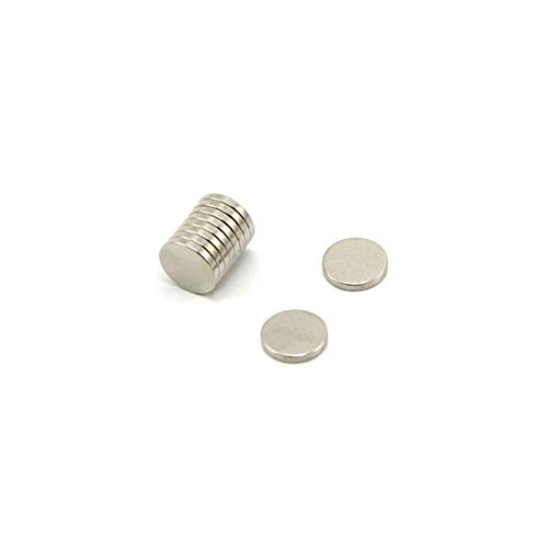 N35 Neodym - Magnet Für Kunst, Handwerk, Modellherstellung - 10mm Durchmesser x 1,5mm Dick - 0,89kg Zug - Pack von 20 von first4magnets