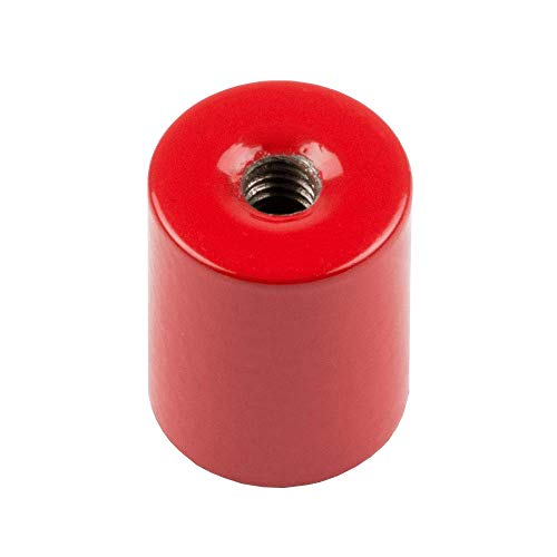 12,7 Mm Durchmesser X 16 Mm Dicker Alnico Tief Topf Magnet C/w M3 Gewindeloch - 2kg Zug (Packung Mit 4) von first4magnets