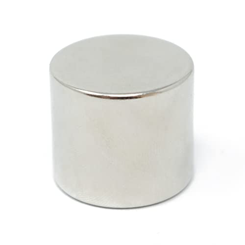 2,5 cm Durchmesser x 2,2 cm Dicke N42 Neodym-Magnet – 22,8 kg Zugkraft – lizenziertes Material (1 Stück) von first4magnets