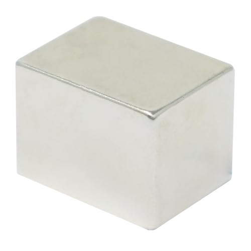 N42 Neodym-Rechteckmagnet – 1 Zoll x 3/4 Zoll x 3/4 Zoll Dick – 13,32 Kg Zugkraft von first4magnets