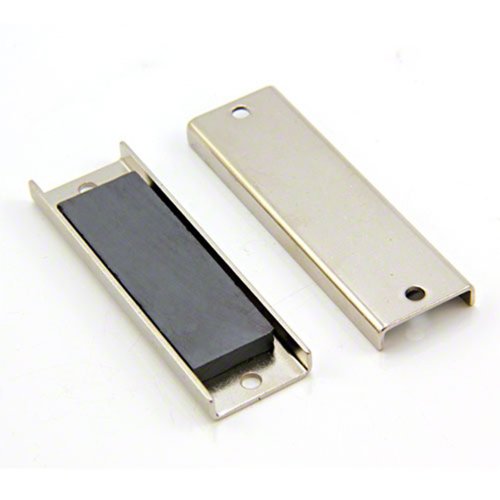 Ferrit -Kanalmagnet Für Diy, Handwerk und Hobbys - 76 x 24 x 6,35mm Dickes x 4mm Loch - 10kg Zug - Pack Von 20 Ferrit -Kanalmagnet Für Diy, Handwerk und Hobbys - 76 x 24 x 6,35mm Dickes x 4mm Loch - 10kg Zug - Pack Von 20 von first4magnets