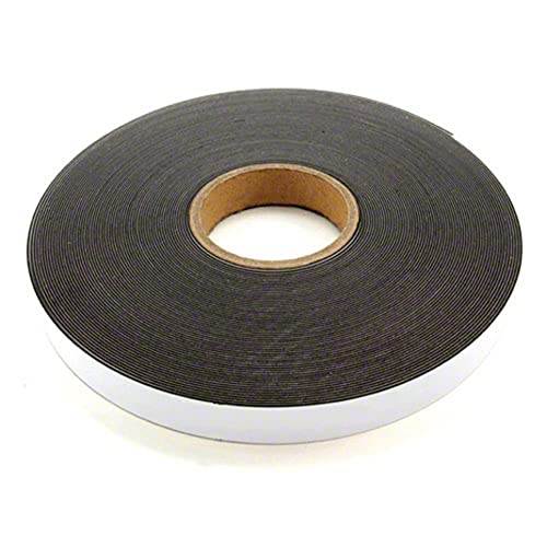 Ferroflex® 25mm Breites 3M Selbstklebender und Glänzender Weißer Eisenstreifen Für Wände, Wodurch Die Magneten von Instantoberflächen Auf Eine 30 - Meter - Länge Anziehen Werden von first4magnets