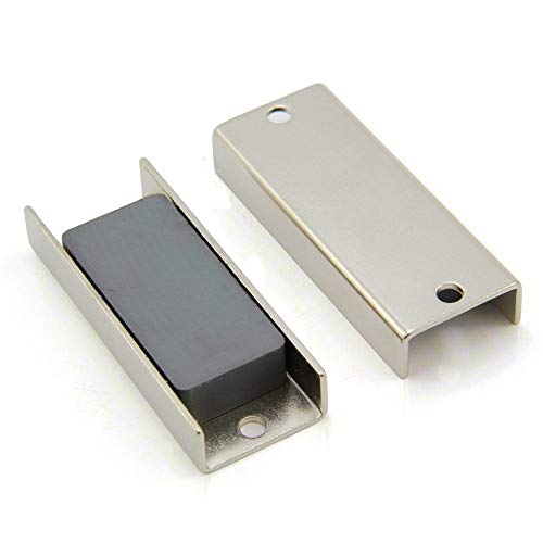 Ferrit - Kanalmagnet Für Diy, Handwerk und Hobbys - 69 x 27 x 11,8mm Dickes x 4mm Loch - 10kg Zug - Pack von 10 von first4magnets